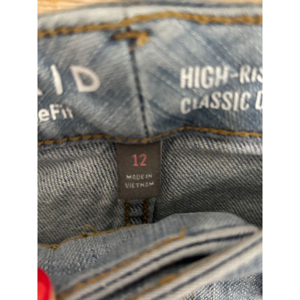 TORRID HIGH RISE CLASSIC CASUAL EVERYDAY WEAR DENIM ANKLE CROP SIZE 12 - Picture 4 of 5